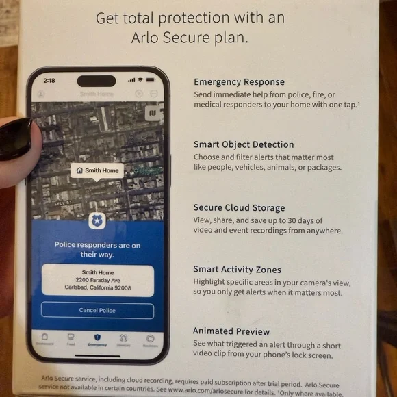 Arlo Essential Outdoor Camera 2K - Picture 4 of 5